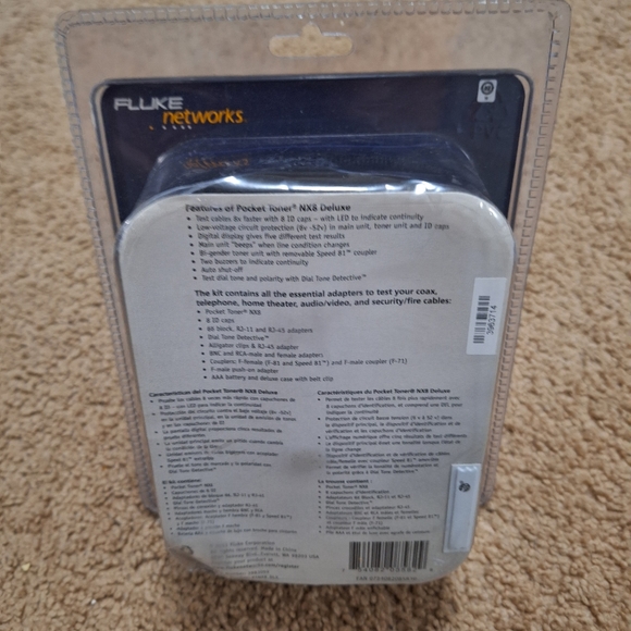 NWT Pocket Toner NX8 Delux Fluke Networks - Picture 4 of 5